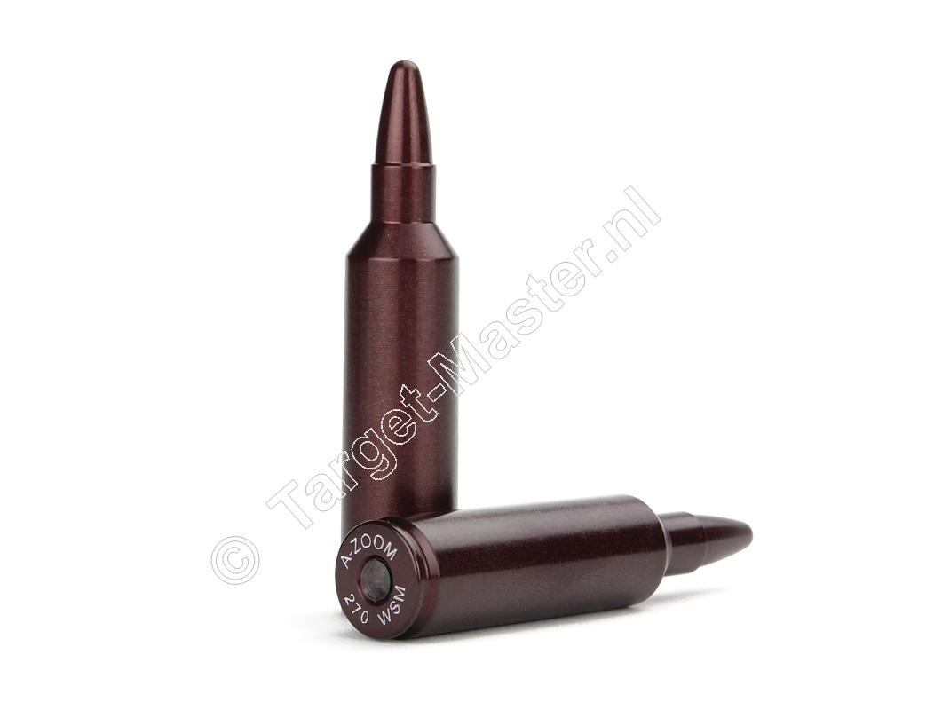 A-Zoom SNAP-CAPS .270 Winchester Short Magnum Safety Training Rounds package of 2